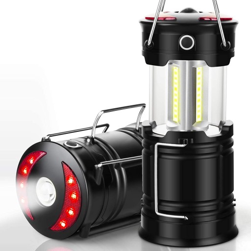 Lampa bateryjna LED 3w1 Turystyczna Kemping Biwak