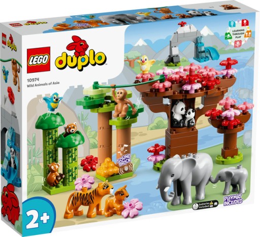 LEGO 10974 DUPLO DZIKIE ZWIERZĘTA AZJI
