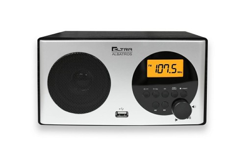 ELTRA RADIOODBIORNIK ALBATROS LCD USB MP3 ZEGAR