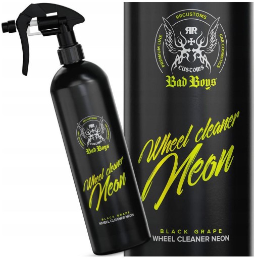 RR CUSTOMS RRC BAD BOYS WHEEL CLEANER GEL NEON 1L CZYŚCI FELG