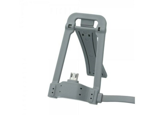 KABEL STAND MICRO-USB SZARY
