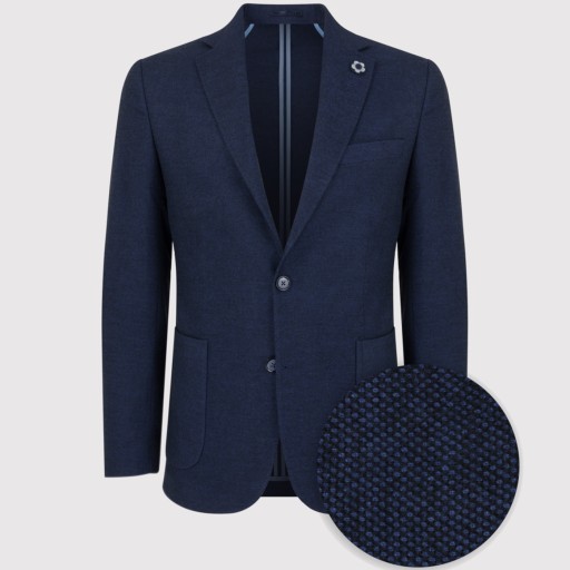 Granatowa marynarka męska Slim Fit Pako Lorente 50
