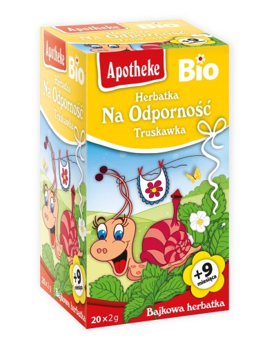 HERBATKA DLA DZIECI - NA ODPORNOŚĆ TRUSKAWKA BIO (
