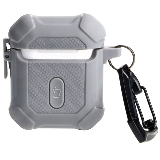 Etui do Airpods 1/2, Bizon, obudowa, case, cover, wsuwka, pokrowiec