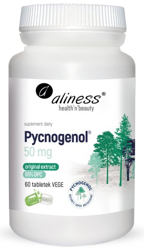 ALINESS Pycnogenol extract 65% 50mg/ 60tabl