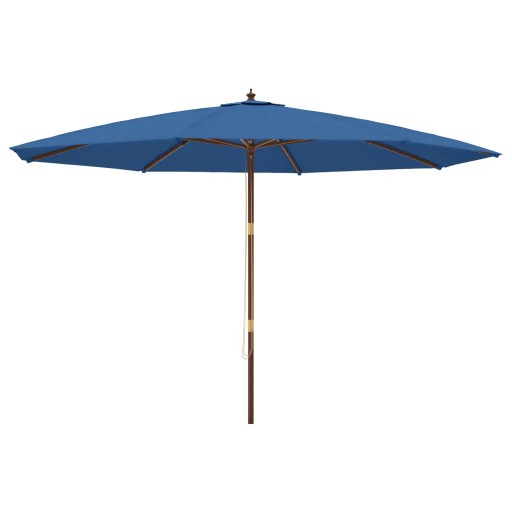 DUŻY PARASOL OGRODOWY SKŁADANY TARASOWY 400x273 cm