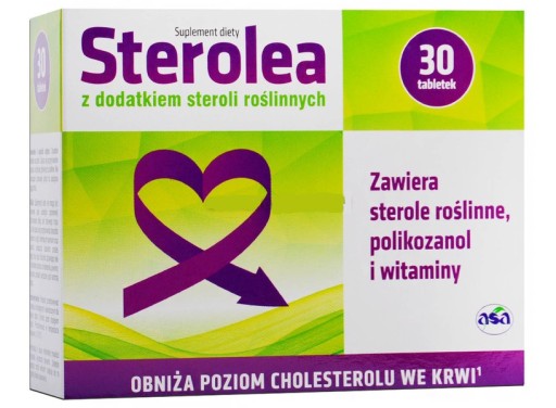 Sterolea, 30 tabletek powlekanych