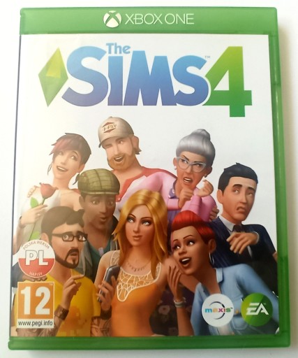The Sims 4 XOne XBOX 2021 jak NOWA raz włączona