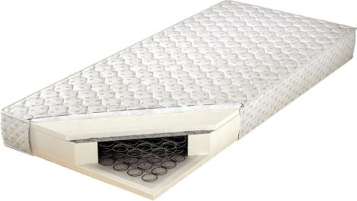 Materac 90x200 cm Sprężynowy Bonellowy Bruksela