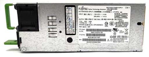 Oryg. zasilacz Fujitsu DPS-800NB A, S26113-E574-V50, 800W