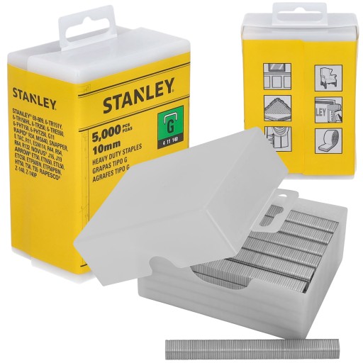 Stanley Zszywka G 10mm 3/8 Hd Typ G 4/11/140 5000szt TRA7065T