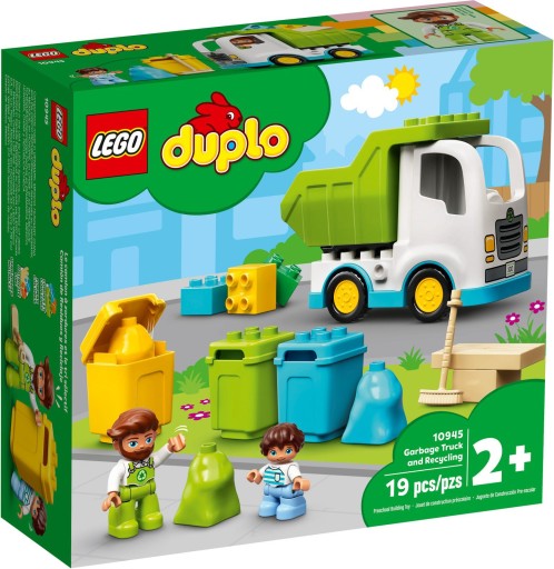 10945 LEGO Duplo - Śmieciarka i recykling