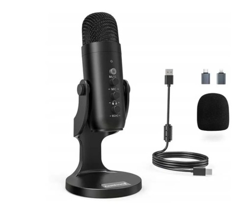 ZealSound mikrofon USB do nagrywania, streamingu