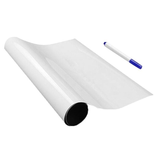 Papier samoprzylepny do dużej tablicy kredowej 60 x 150 cm, biały