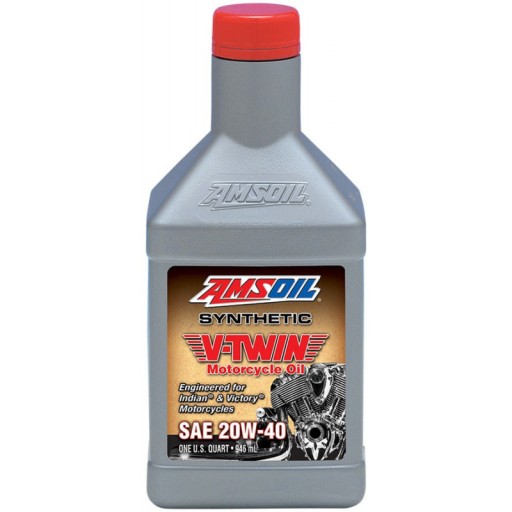 Olej Amsoil 20W40 V-Twin Motorcycle Oil 1l