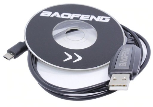 KABEL USB PROGRAMATOR DO BAOFENG BF-T1 BF-9100 CD