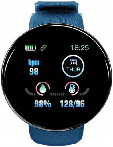 SMARTWATCH OPASKA FITNESS KROK PULS SMARTBAND