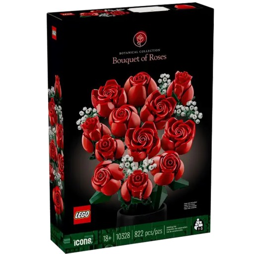 LEGO ICONS 10328 Bukiet róż USZKODZONE OPAKOWANIE