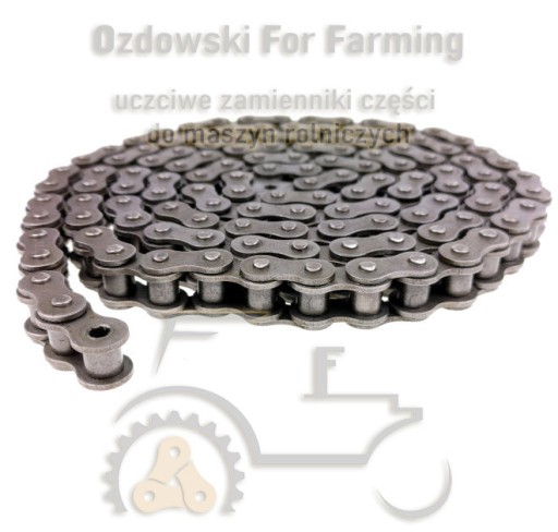 AZ32301 - ŁAŃCUCH ROLKOWY DO KOMBAJNU JOHN DEERE - 126 ogniw