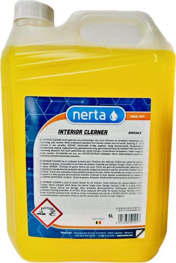 Płyn środek do prania tapicerki dywanów APC NERTA INTERIOR CLEANER 5L MOCNY