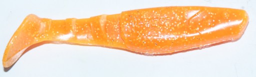 Manns Predator 2 7cm pomarańczowy ze srebrnym brok