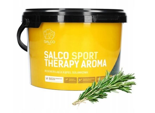 Sól regeneracyjna do kąpieli solanka bocheńska Salco 3kg rozmaryn