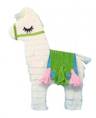 PINIATA Lama Pinata balony serpentyny
