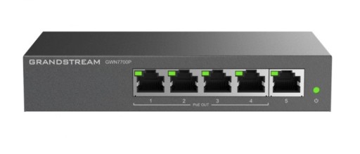 Switch PoE 5-port (4xPoE) GWN7700P Grandstream