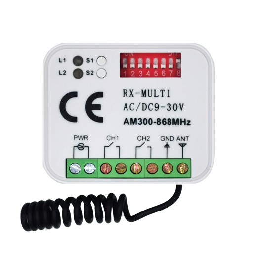 Uniwersalny odbiornik radiowy SAFE 300~868MHz DO PILOTÓW CAME FAAC NICE DTM