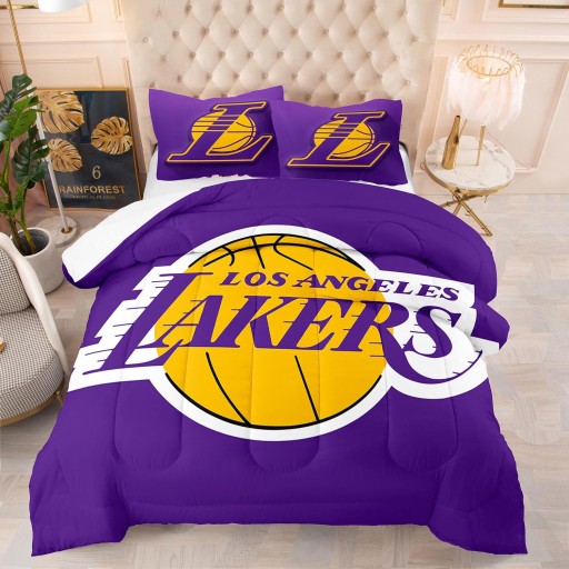 Three-piece NBA style bedding