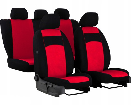 WELUROWE POKROWCE NA FOTELE do DAEWOO LANOS