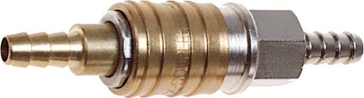 SZYBKOZŁĄCZKA DO KOMPRESORA Z KOŃCÓWKĄ NA WĄŻ 10MM