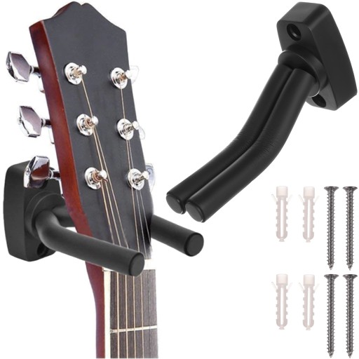 WIESZAK HAK STATYW UCHWYT GITAROWY STATYW ŚCIENNY NA GITARĘ do ściany