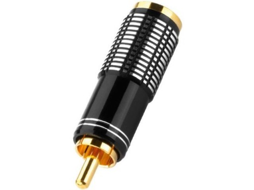 MONACOR T-716G/SW - Wtyki RCA High-End