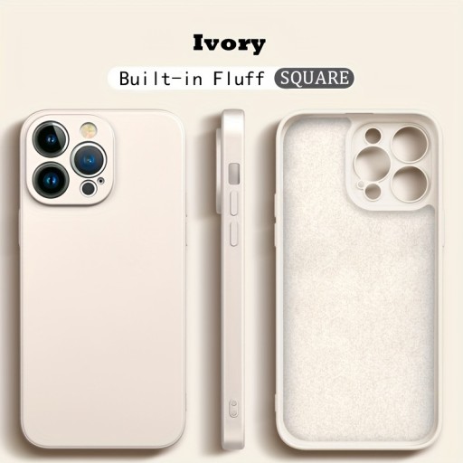 Etui Na Telefon Z Płynnego Silikonu Do IPhone'a 15/14/14Plus/14Pro/14Pro Ma