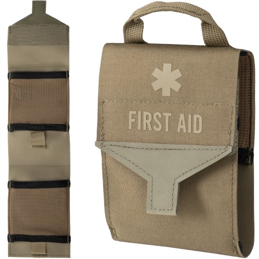 Apteczka HELIKON Flat Med Pouch Cordura Uniwersalna Taktyczna Ad. Green