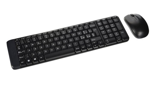 LOGITECH MK220 Wireless Combo Bezprzewodowa M