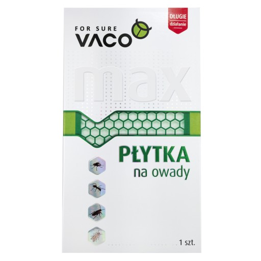 PŁYTKA TRUTKA NA OWADY MUCHY MUSZKI MOLE VACO