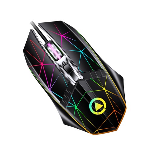 Komputerowa przewodowa mysz optyczna USB 4