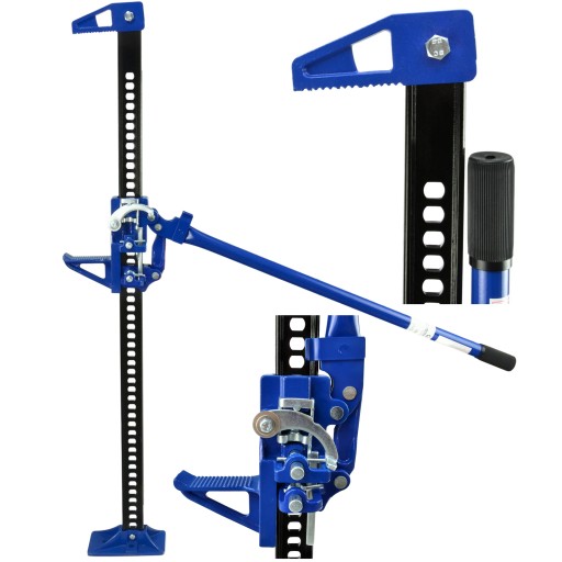 PODNOŚNIK KOLEJOWY HI-LIFT FARMERSKI 48 3T LEWAREK OFF-ROAD 4X4 FARM JACK