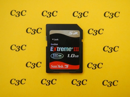 SD 1 GB ~~ SanDisk ~~ Extreme III ~~ MADE IN CHINA