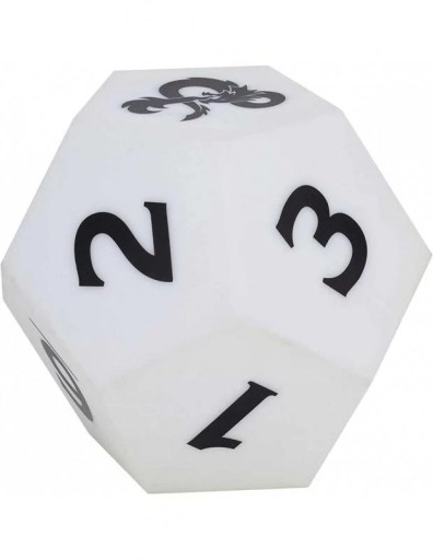 Lampka nocna biurowa Zmieniająca Kolor Dungeons & Dragons gadżet kostka