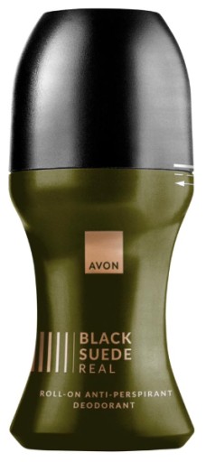 avon BLACK SUEDE REAL męski dezodorant antyperspirant w kulce 50 ml 20768