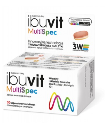 Ibuvit MultiSpec 30 tabletek