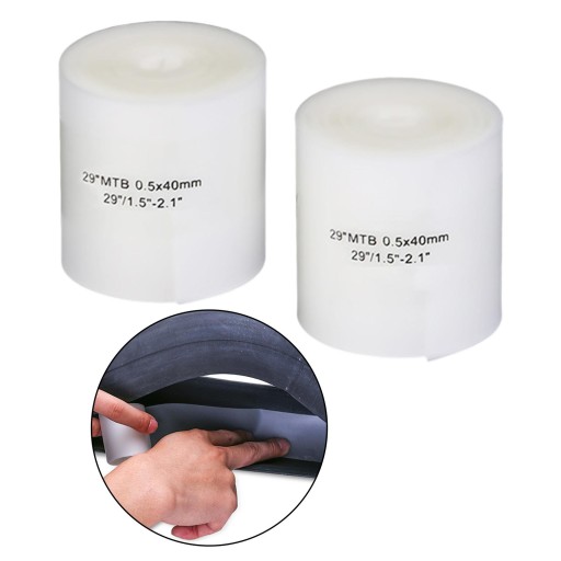 Bicycle tire padding