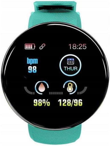 SMARTWATCH OPASKA FITNESS KROK PULS SMARTBAND