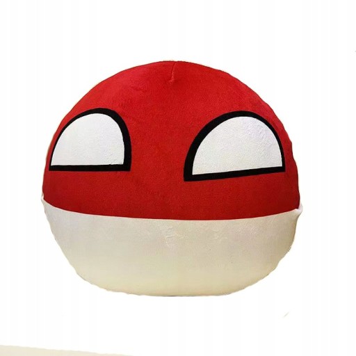 30CM MASKOTKA PLUSZOWA POLANDBALL PLUSZOWA PIŁKA