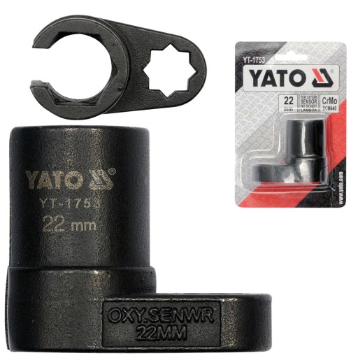 YATO NASADKA KLUCZ DO SONDY LAMBDA 22MM CrMo SCM-440 YT-1753