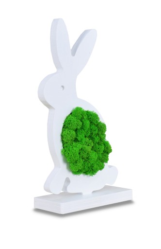 ZAJĄCZEK WIELKANOCNY DEKORACJA MECH CHROBOTEK 31CM
