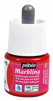 PEBEO MARBLING FARBA 45ML BENGAL PINK
